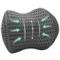 vidaXL Μαξιλάρι λαιμού Γκρι Αφρός Μνήμης 31 x 22 x 13 εκ.