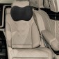 vidaXL Μαξιλάρι λαιμού Μαύρο Αφρός Μνήμης 30,5 x 21,5 x 13 εκ.
