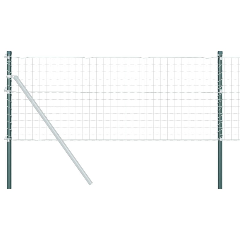vidaXL Στύλος Περιφράξεων 2 τεμ. Πράσινο 70 cm
