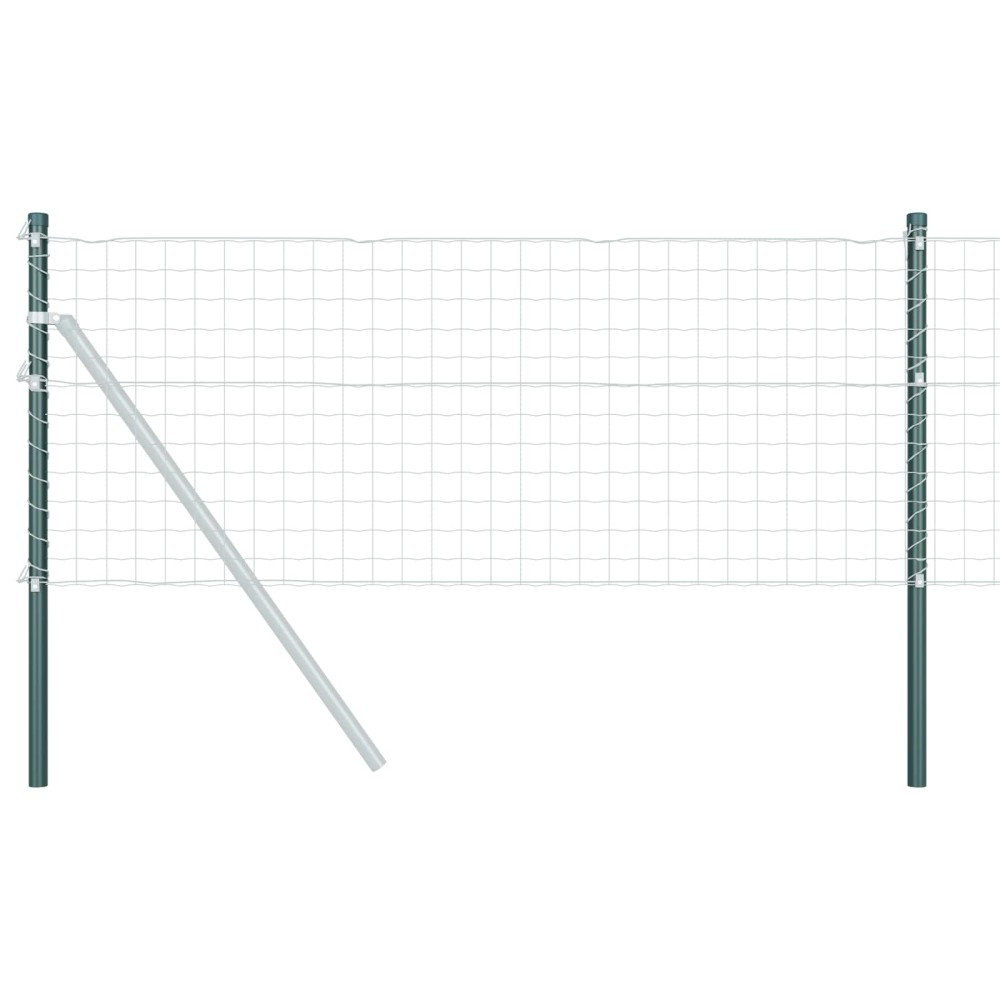 vidaXL Στύλος Περιφράξεων 12 τεμ. Πράσινο 70 cm