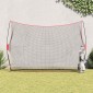 vidaXL Βοήθημα εκπαίδευσης γκολφ Μαύρο 314 x 92 x 214 εκ. Πολυεστέρας