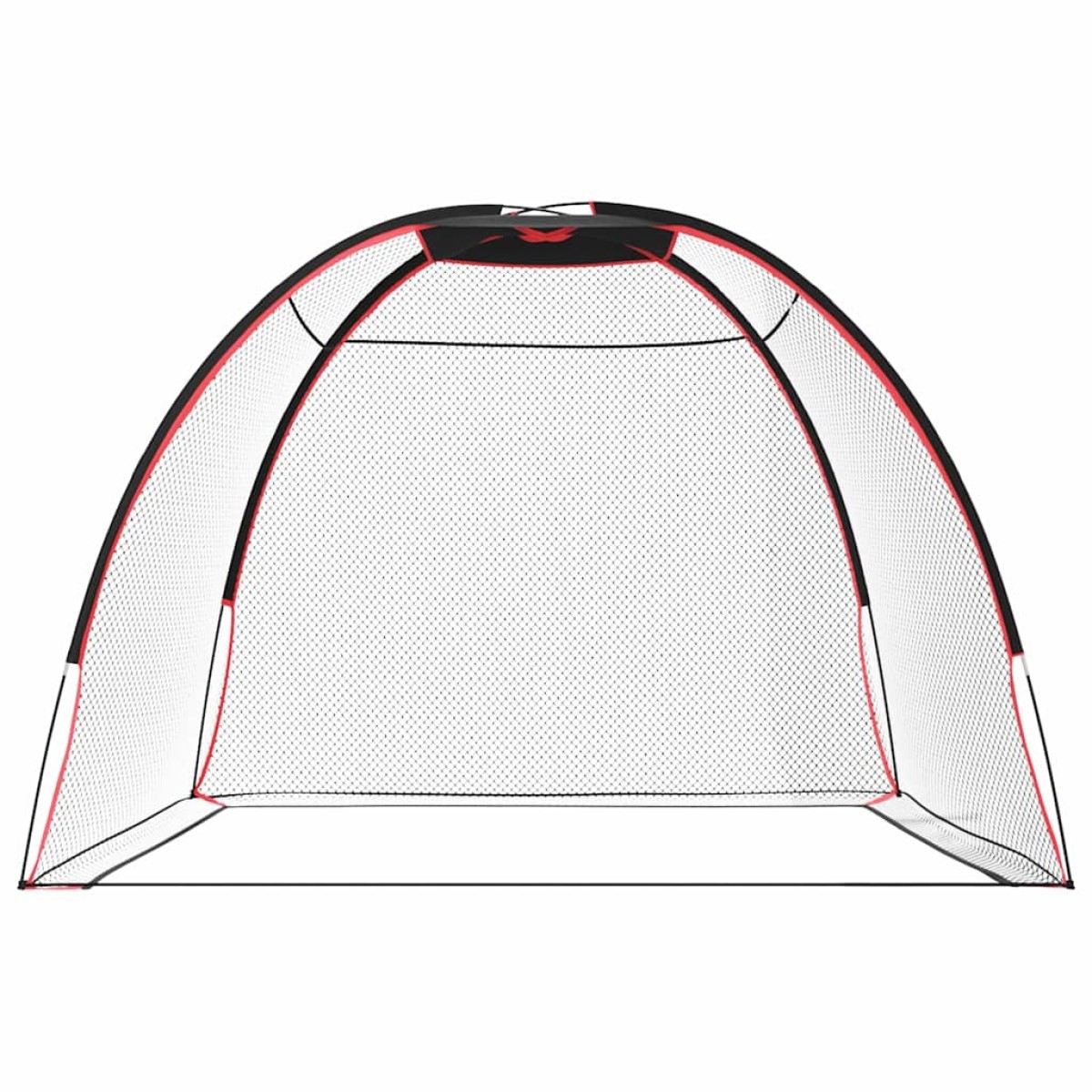 vidaXL Βοήθημα εκπαίδευσης γκολφ Μαύρο 314 x 150 x 206 εκ. Πολυεστέρας