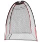 vidaXL Βοήθημα εκπαίδευσης γκολφ Μαύρο 314 x 150 x 206 εκ. Πολυεστέρας