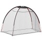 vidaXL Βοήθημα εκπαίδευσης γκολφ Μαύρο 314 x 150 x 206 εκ. Πολυεστέρας