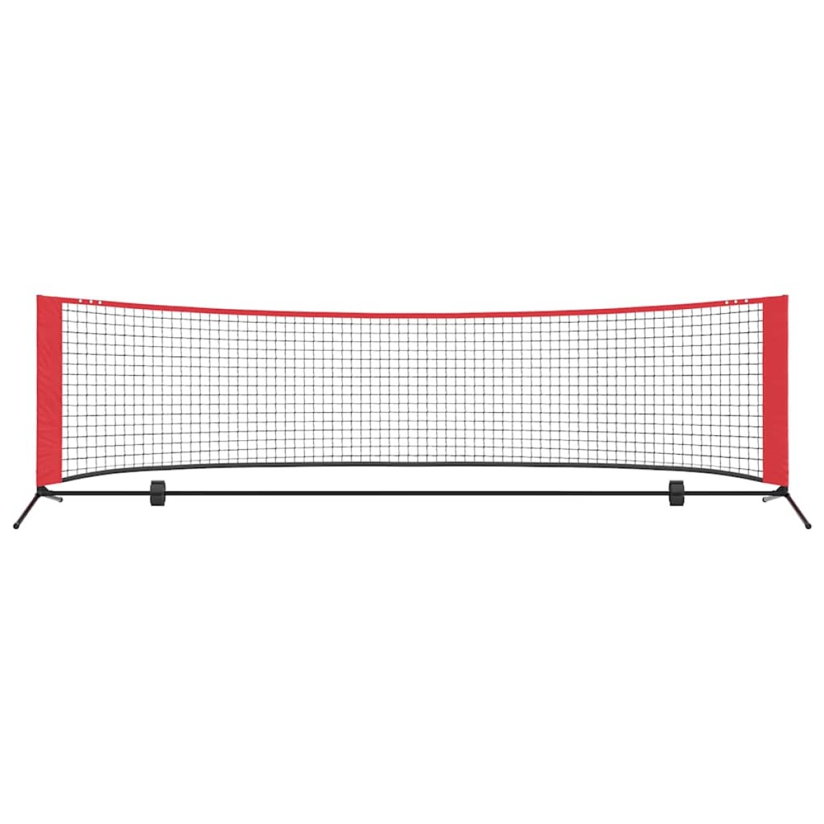 vidaXL Δίχτυ Τένις Μαύρο και Κόκκινο 301 x 90,5 x 87 εκ. Πολυεστέρας