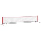 vidaXL Δίχτυ Τένις Μαύρο και Κόκκινο 494,5 x 90 x 87 εκ. Πολυεστέρας