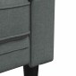 vidaXL Καναπές Σκούρο Γκρι 78,5 x 74,5 x 74,5 εκατοστά Πολυεστέρας