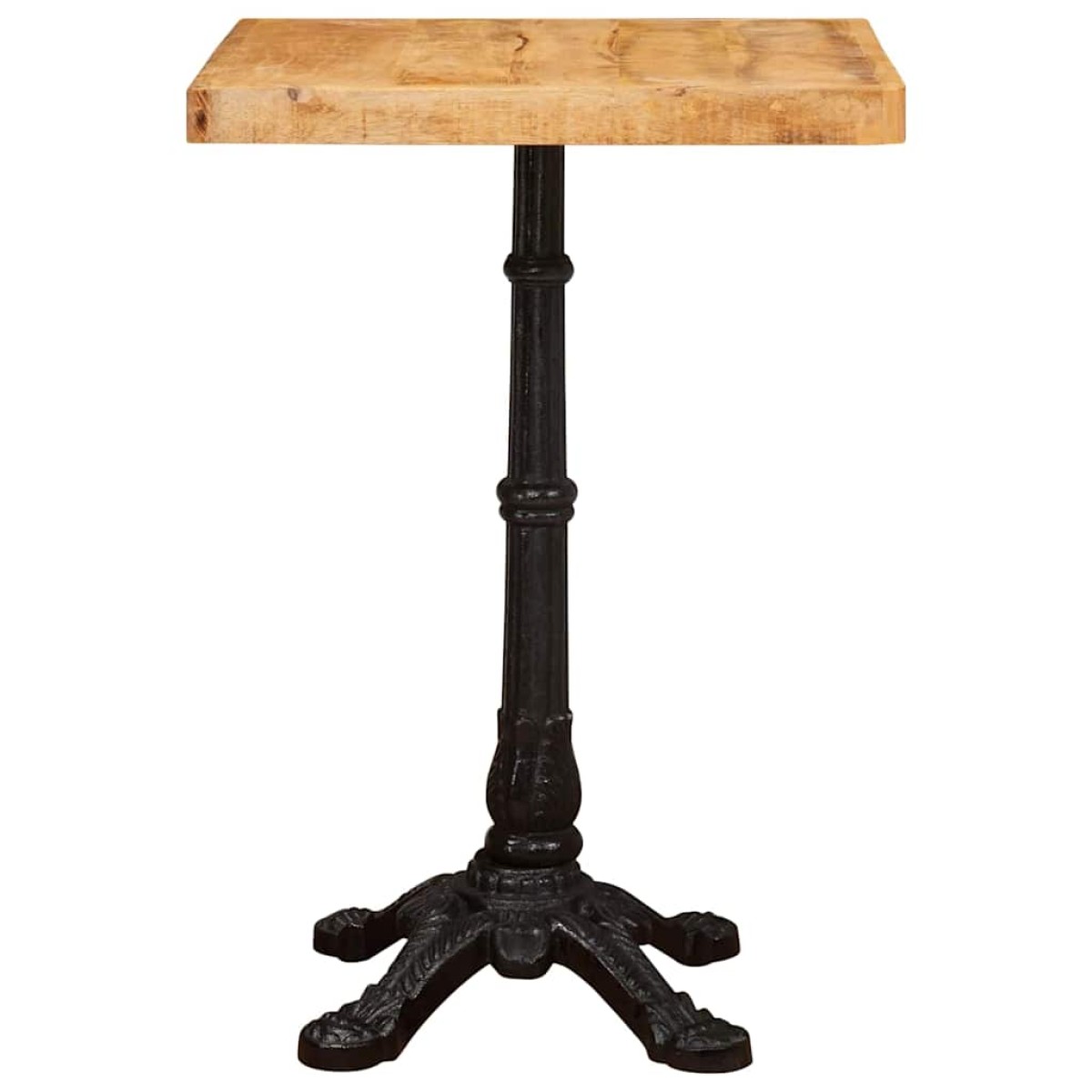 vidaXL Τραπέζι Bistro Καφέ 50 x 50 x 76 εκ Στερεό ξύλο μάνγκο