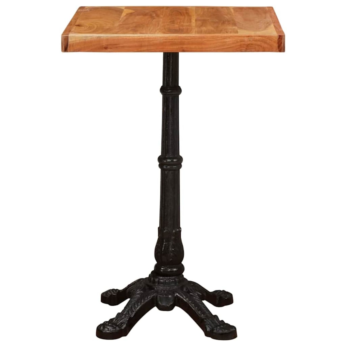 vidaXL Τραπέζι Bistro Καφέ 50 x 50 x 76 εκ Στερεό Ξύλο Ακακίας
