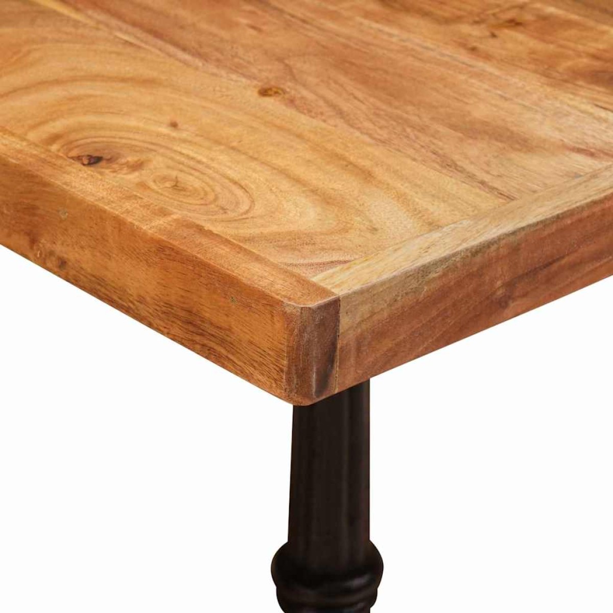 vidaXL Τραπέζι Bistro Καφέ 50 x 50 x 76 εκ Στερεό Ξύλο Ακακίας