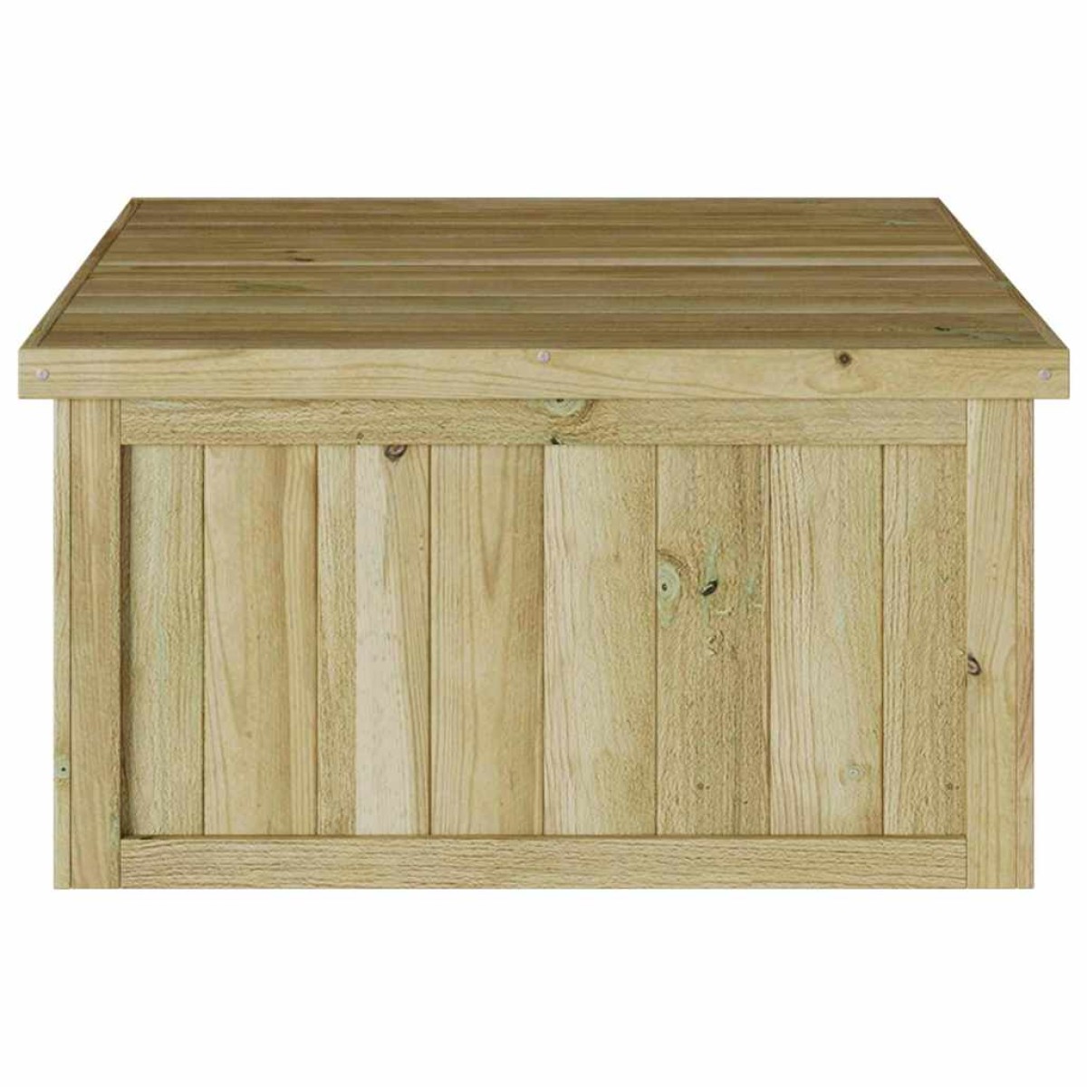 vidaXL Γκαράζ Χλοοκοπτικού Καφέ 73.5 x 81.5 x 38.5 εκ