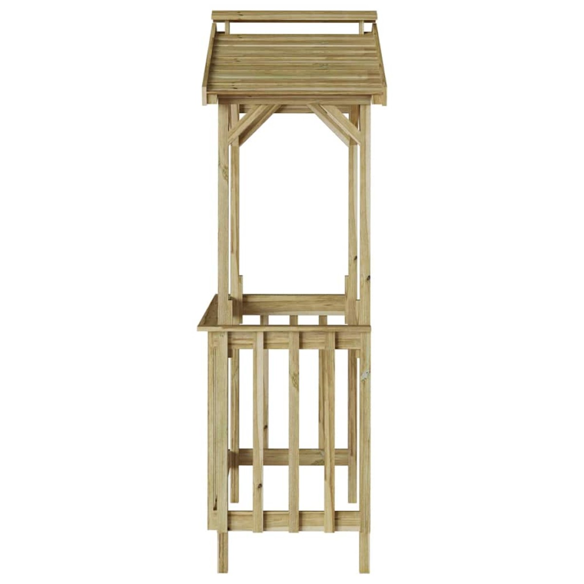vidaXL Στέγαστρο μπάρμπεκιου 133,5 x 63 x 200 εκ.