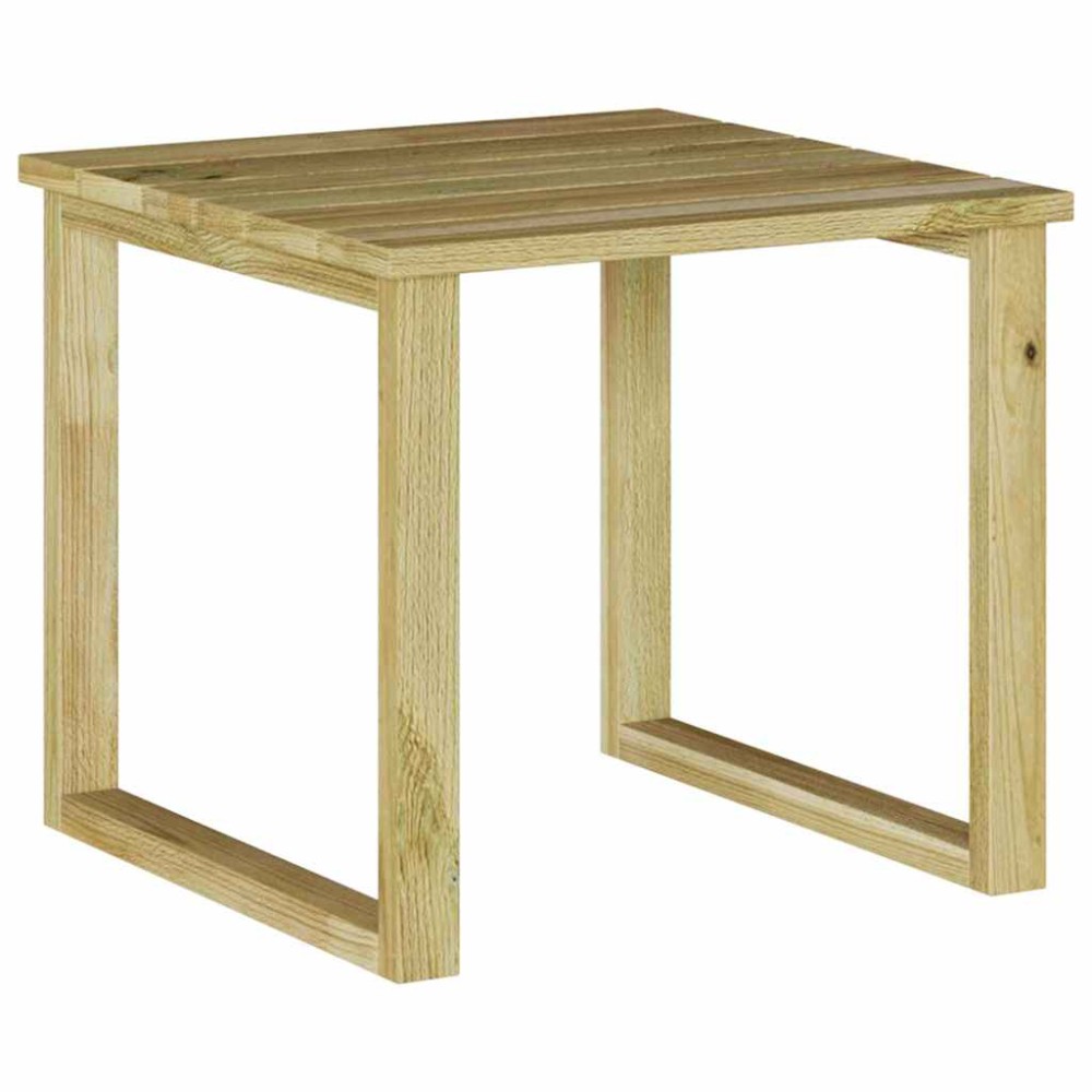 vidaXL τραπέζι Φυσικό 40 x 40 x 36 cm Εμποτισμένο Ξύλο Πεύκου