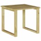 vidaXL τραπέζι Φυσικό 40 x 40 x 36 cm Εμποτισμένο Ξύλο Πεύκου