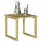 vidaXL τραπέζι Φυσικό 40 x 40 x 36 cm Εμποτισμένο Ξύλο Πεύκου