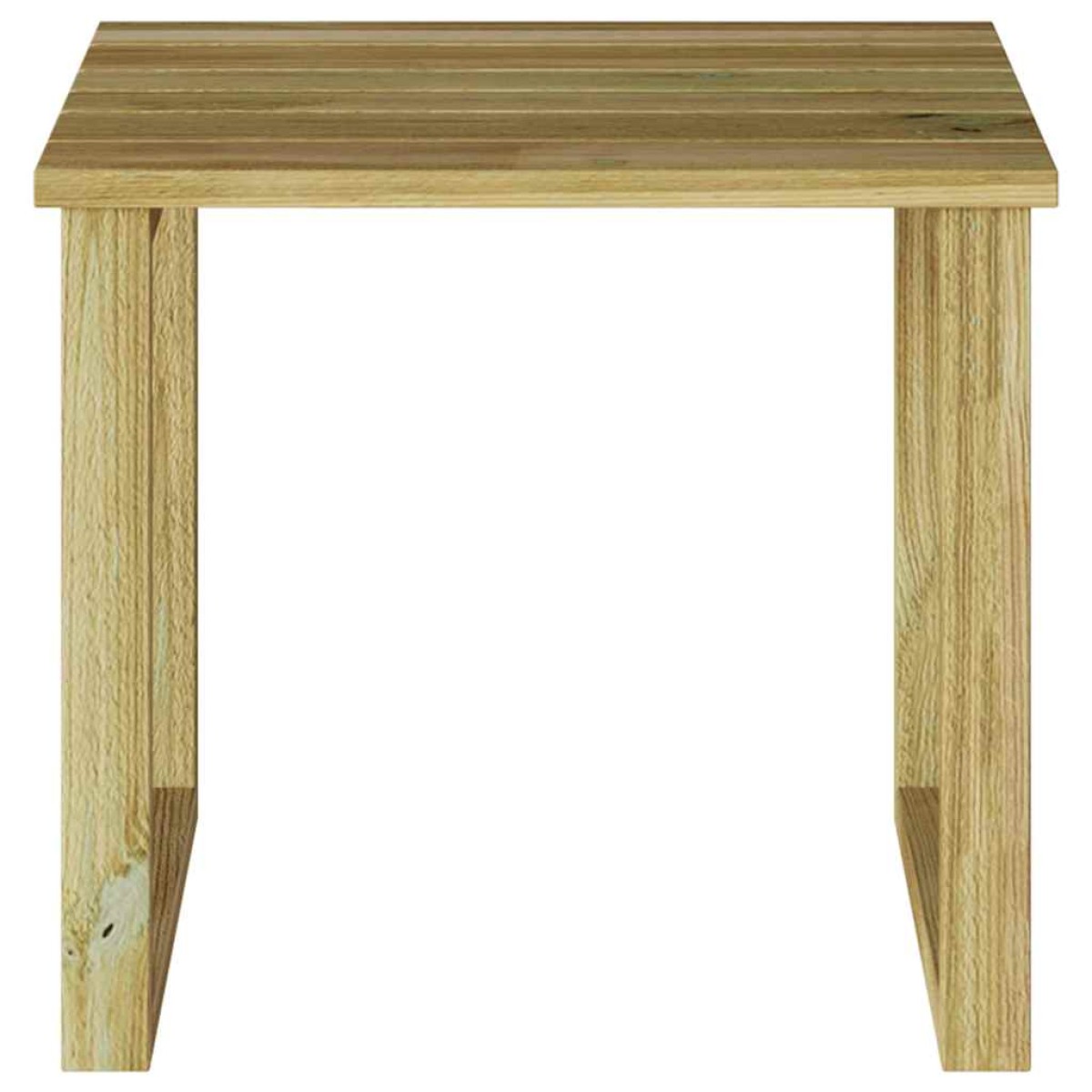 vidaXL τραπέζι Φυσικό 40 x 40 x 36 cm Εμποτισμένο Ξύλο Πεύκου
