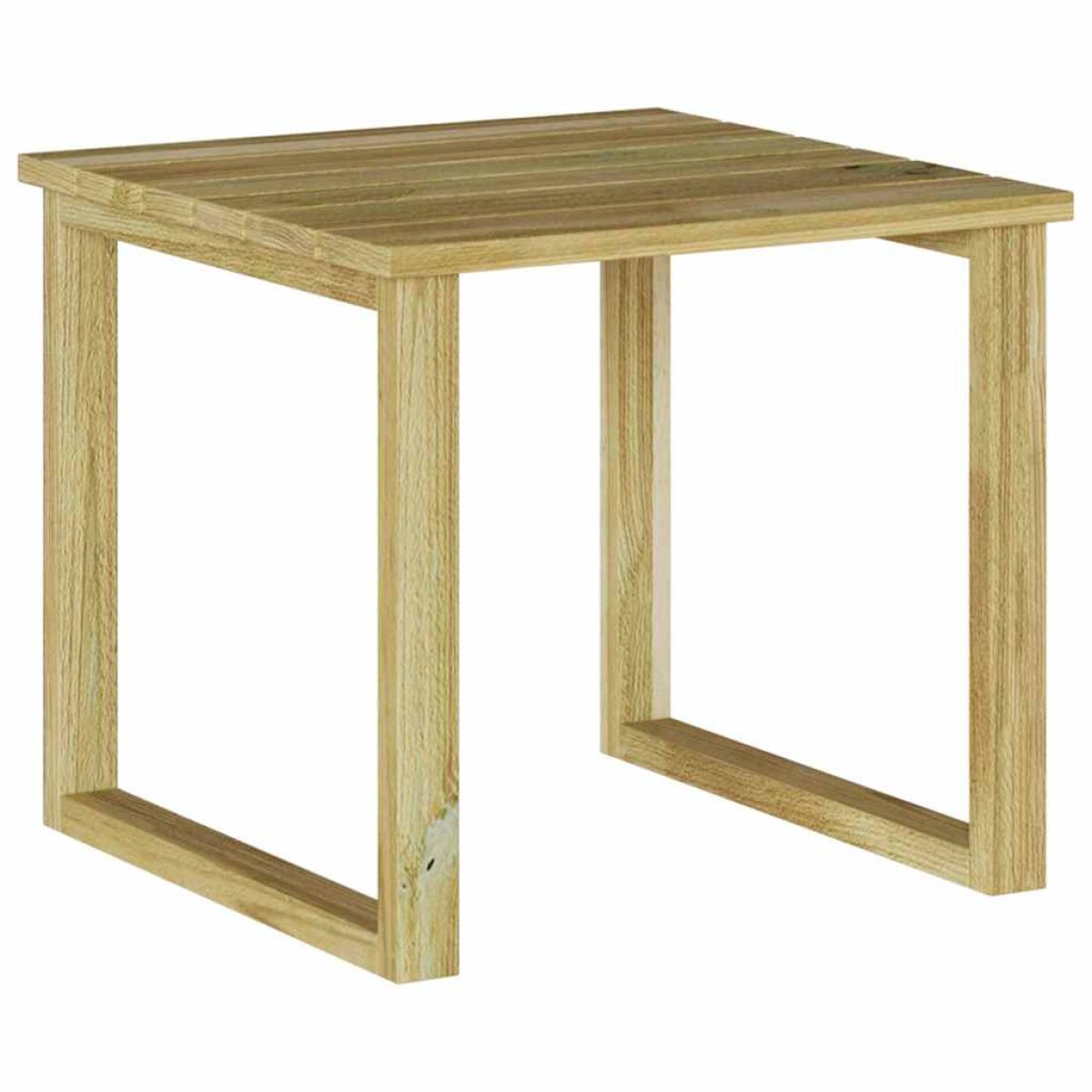 vidaXL τραπέζι Φυσικό 40 x 40 x 36 cm Εμποτισμένο Ξύλο Πεύκου