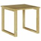 vidaXL τραπέζι Φυσικό 40 x 40 x 36 cm Εμποτισμένο Ξύλο Πεύκου