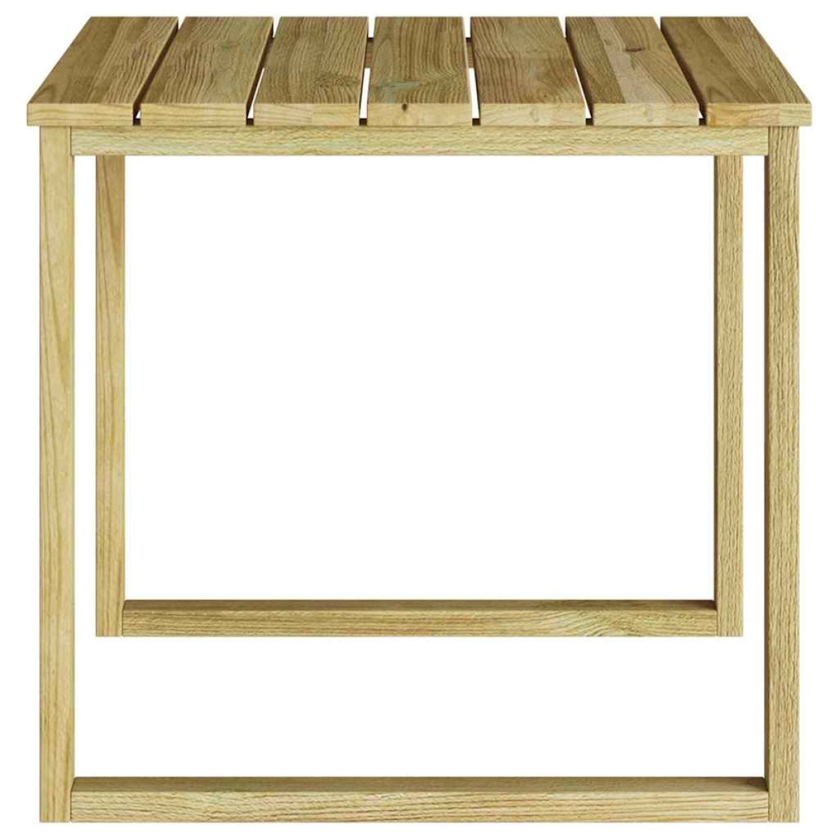 vidaXL τραπέζι Φυσικό 50,5 x 50 x 46 εκ. Εμποτισμένο Ξύλο Πεύκου