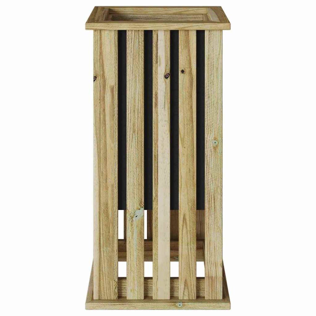 vidaXL Κουτιά γλάστρων Καφέ 33 x 33 x 65 εκ Εμποτισμένο Ξύλο Πεύκου