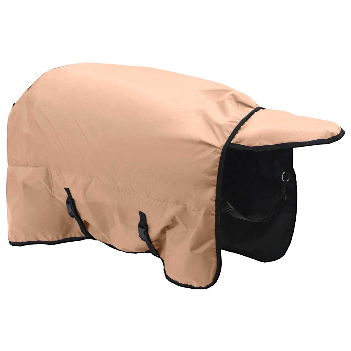 vidaXL Σαμάρι Ίππου Καπουτσίνο 135 cm Πολυεστέρας