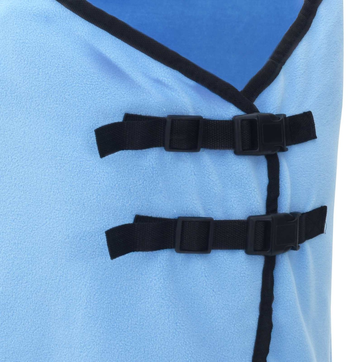 vidaXL Σαμάρι Ίππου Σκούρο Aqua 95 cm Πολυεστερική Φλις