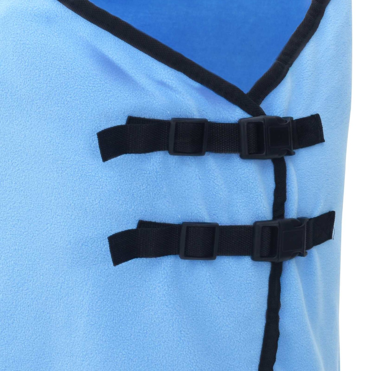 vidaXL Σαμάρι Ίππου Σκούρο Aqua 155 cm Πολυεστερική Φλις