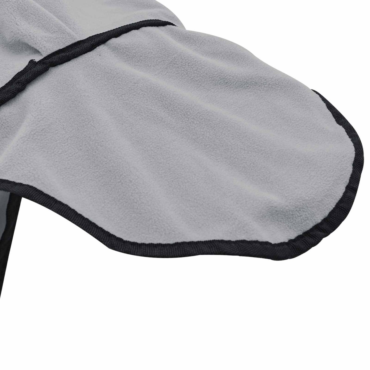 vidaXL Σαμάρι Ίππου Φωτεινό γκρι και ροζ 135 cm Πολυεστερική Φλις