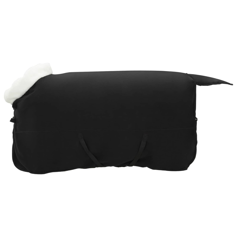 vidaXL Σαμάρι Ίππου Μαύρο 155 cm Πολικές φλις