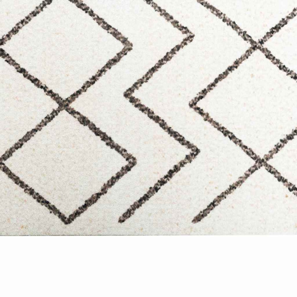 vidaXL Χαλί Κουζίνας Λευκό 300 x 60 εκ Βελούδο