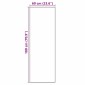 vidaXL Χαλί Κουζίνας Μαύρο 180 x 60 cm Βελούδο