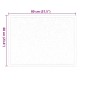 vidaXL Χαλάκι Εξώπορτας Μπορντό 60 x 40 x 1.2 εκ. Ύφασμα τέντι