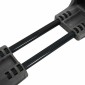 vidaXL Βάση στήριξης όπλου Γκρι 46 x 14 x 19,5 εκ. Πλαστικό