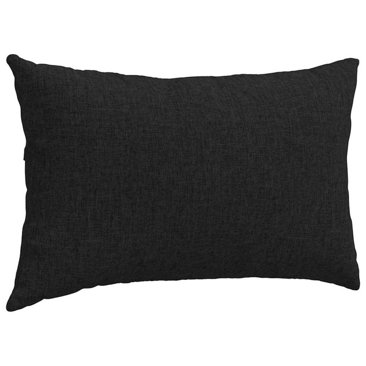 vidaXL Μαξιλάρι Καναπέ 2 τμχ. ύφασμα Μαύρο 50 x 30 cm