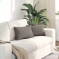 vidaXL Μαξιλάρι Καναπέ 2 τμχ. ύφασμα Taupe 50 x 30 cm