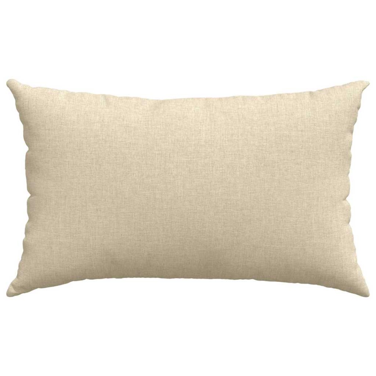 vidaXL Μαξιλάρι Καναπέ 2 τμχ. ύφασμα Κρεμ 50 x 30 cm