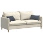 vidaXL Μαξιλάρι Καναπέ 2 pcs Σκούρο γκρι 50 x 30 cm