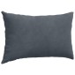 vidaXL Μαξιλάρι Καναπέ 2 pcs Σκούρο γκρι 50 x 30 cm