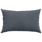 vidaXL Μαξιλάρι Καναπέ 2 pcs Σκούρο γκρι 50 x 30 cm