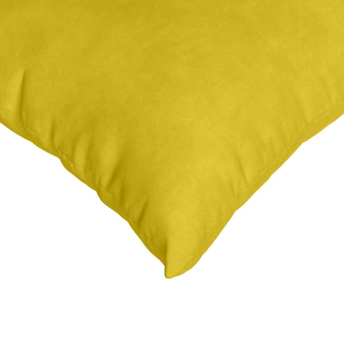 vidaXL Μαξιλάρι Καναπέ 2 pcs Κίτρινο 50 x 30 cm Υφασμάτινο Κορντουρά