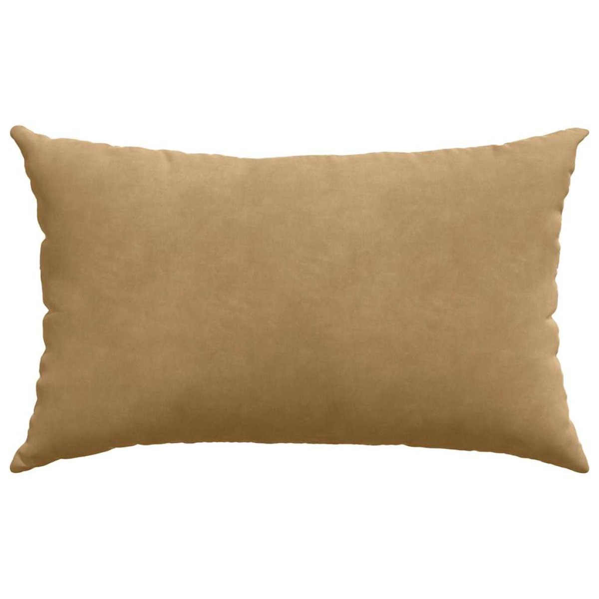 vidaXL Μαξιλάρι Καναπέ 2 pcs Καφέ 50 x 30 cm Υφασμάτινο Κορντουρά
