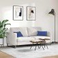 vidaXL Μαξιλάρι Καναπέ 2 pcs Μπλε Αστυνομίας 50 x 30 cm