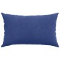 vidaXL Μαξιλάρι Καναπέ 2 pcs Μπλε Αστυνομίας 50 x 30 cm