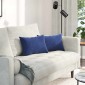 vidaXL Μαξιλάρι Καναπέ 2 pcs Μπλε Αστυνομίας 50 x 30 cm