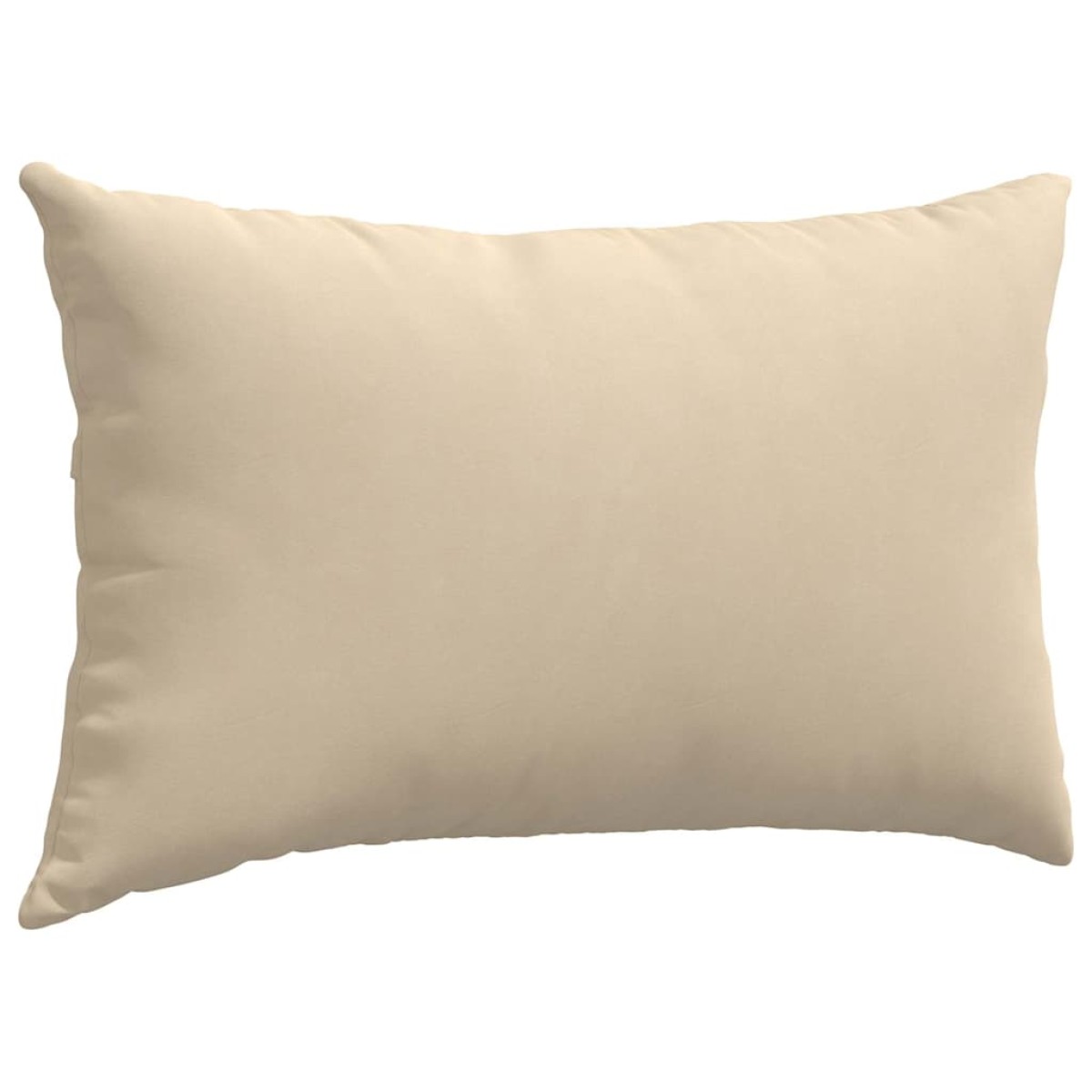 vidaXL Μαξιλάρι Καναπέ 2 pcs Κρεμ 50 x 30 cm ύφασμα