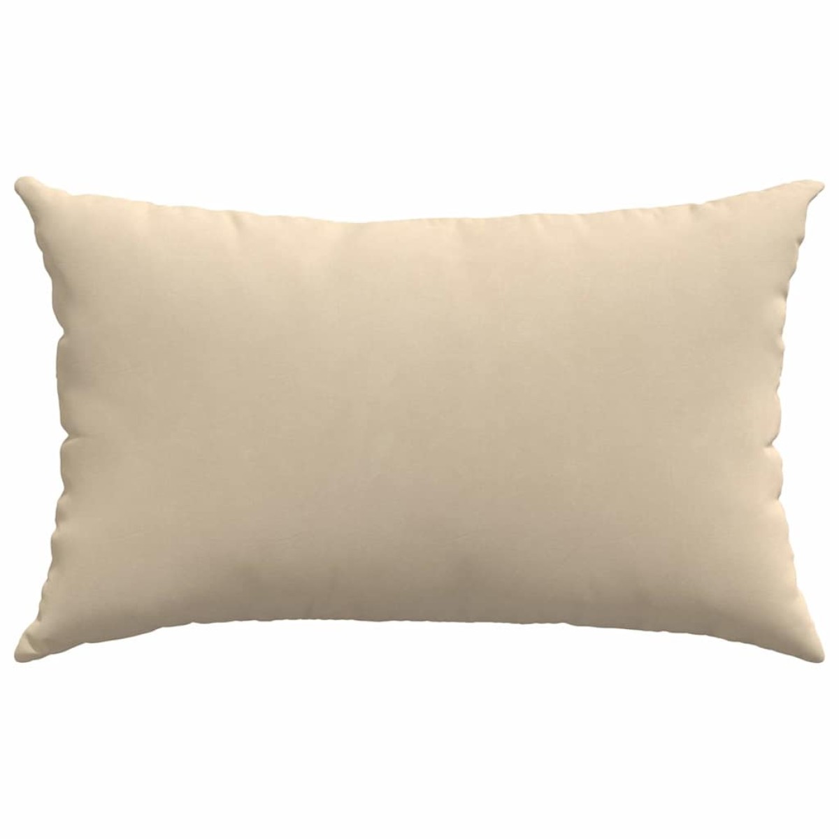 vidaXL Μαξιλάρι Καναπέ 2 pcs Κρεμ 50 x 30 cm ύφασμα