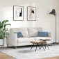 vidaXL Μαξιλάρι Καναπέ 2 pcs Μπλε 50 x 30 cm Υφασμάτινο Κορντουρά