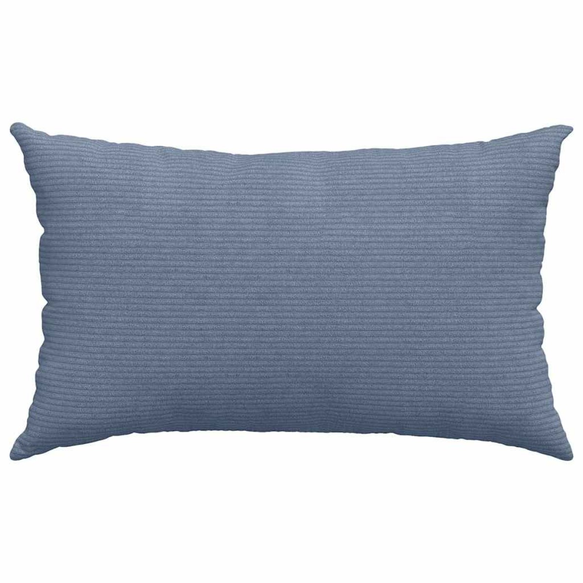 vidaXL Μαξιλάρι Καναπέ 2 pcs Μπλε 50 x 30 cm Υφασμάτινο Κορντουρά