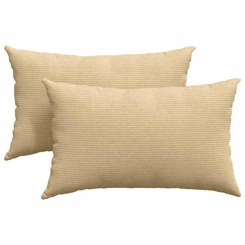 vidaXL Μαξιλάρι Καναπέ 2 pcs Γκρι Πράσινο 50 x 30 cm