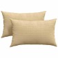 vidaXL Μαξιλάρι Καναπέ 2 pcs Γκρι Πράσινο 50 x 30 cm